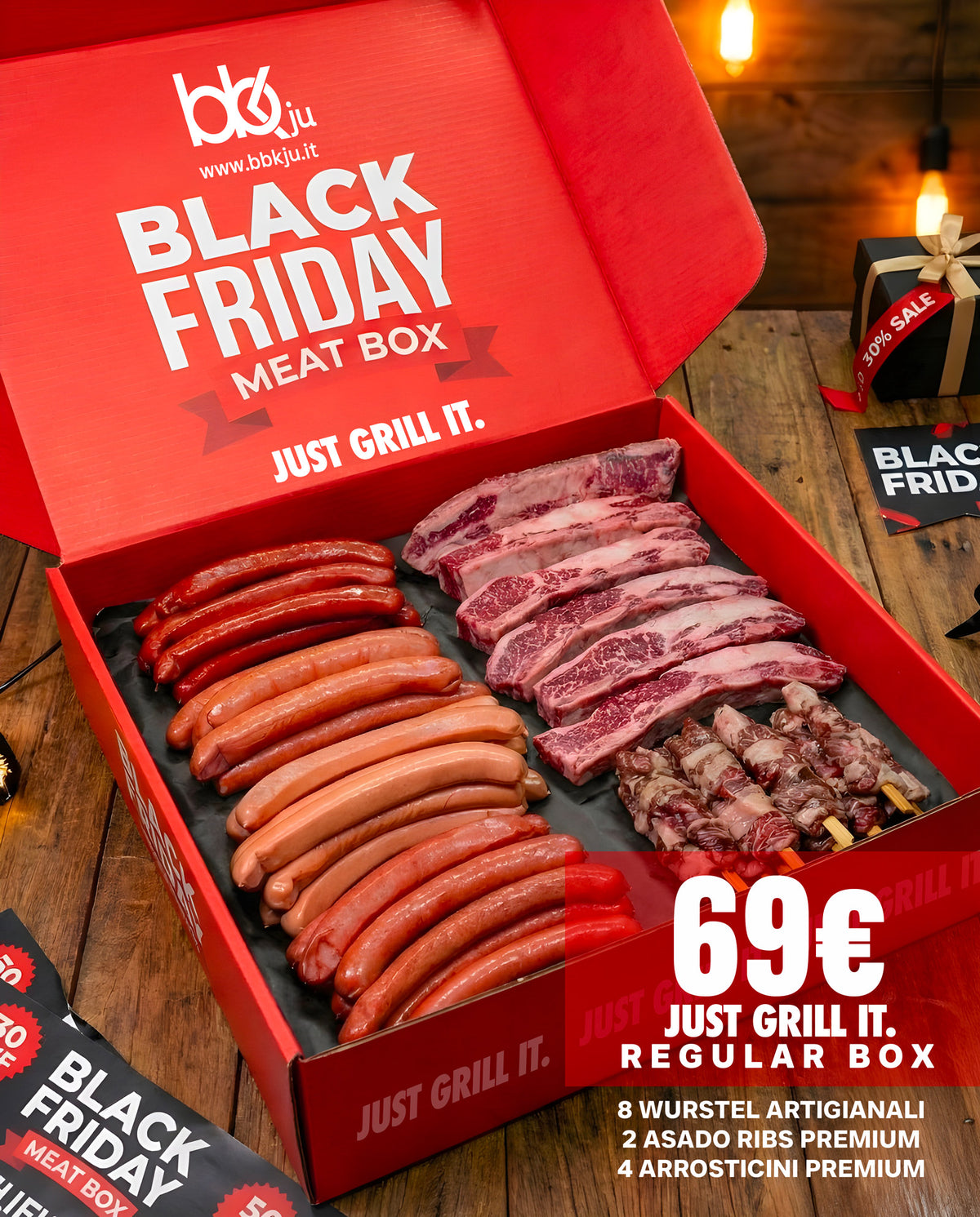 🥩 JUST GRILL IT – Regular Box